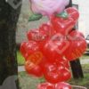 Фонтан из шаров с Розой