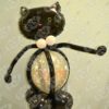 Фигура кота из шаров